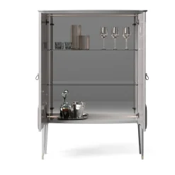 Hollywood Gray Bar Cabinet