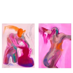 Holy 2020 Diptych Painting