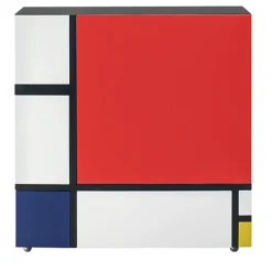 Homage to Mondrian Cabinet by Shiro Kuramata