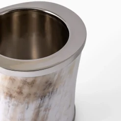 Horn & Brass Ice Bucket