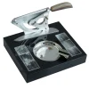 Horn Handle Cigar Cutter and Ashtray