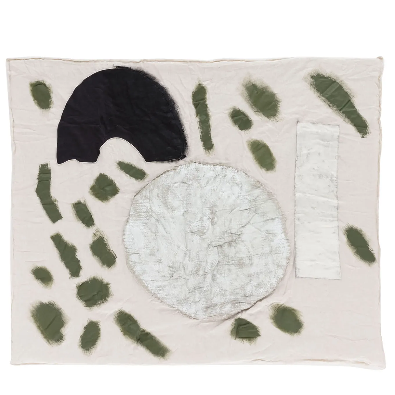 Horse and Hill Hand Painted Quilt by Faye Toogood