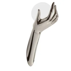 Human Chrome Wall Lamp