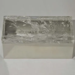 Hyaline Quartz Brass Box