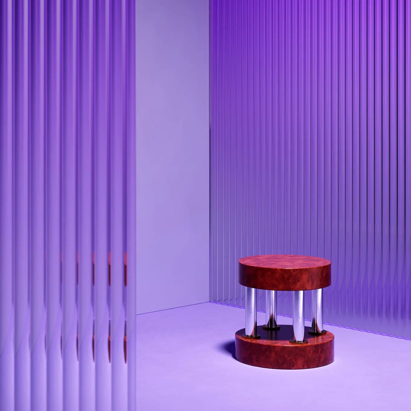Hyatt Side Table by Ettore Sottsass - Memphis Milano