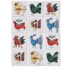 I Classici Pavoncelle Set of 12 Tiles