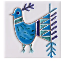 I Classici Pavoncelle Set of 12 Tiles