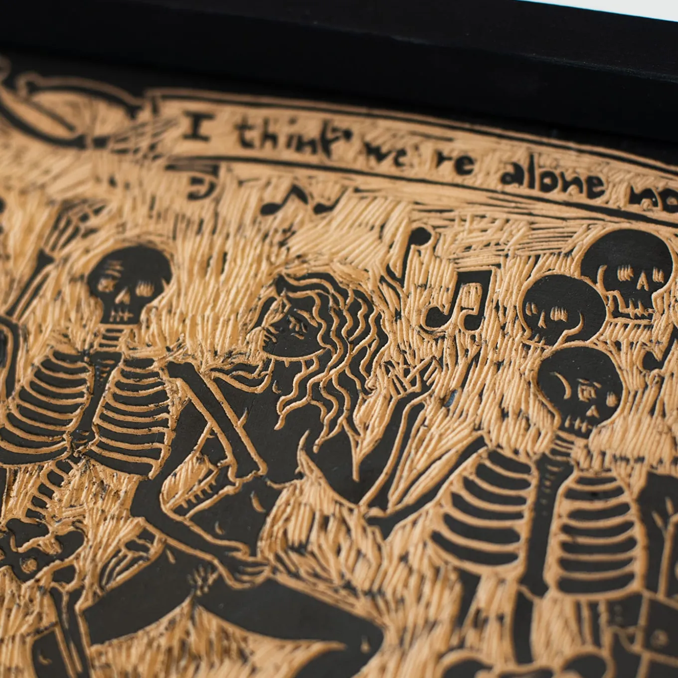 I Think We Are Alone Now Grès Decorative Panel