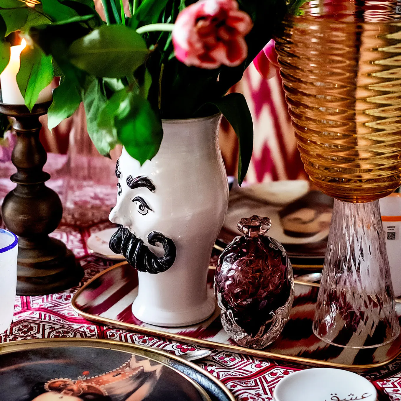 I Turchi Large Ceramic Vase #1