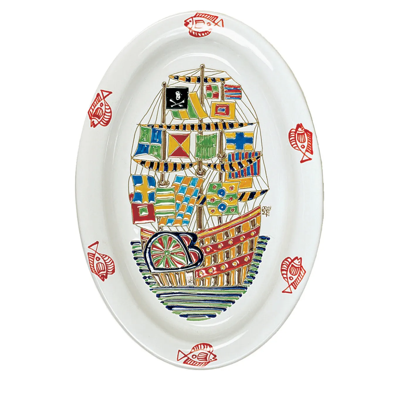 I Velieri Tray #1 by Mario De Biasi