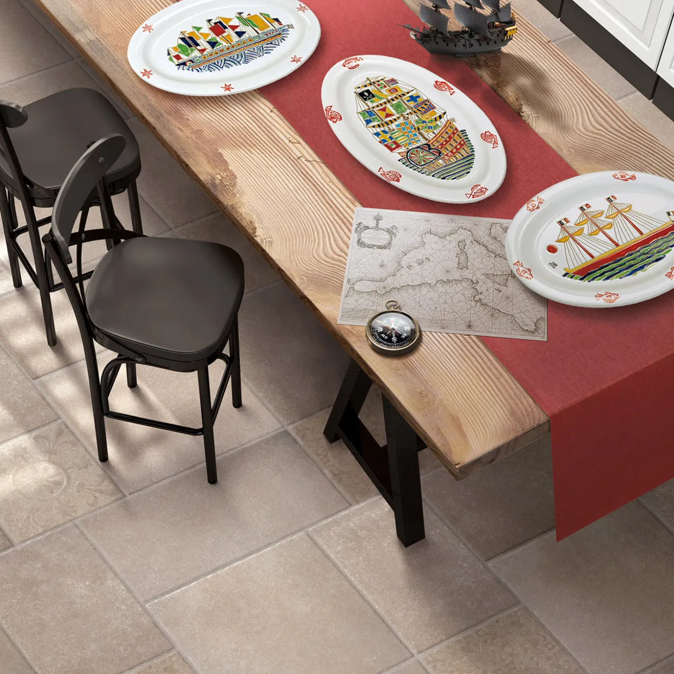 I Velieri Tray #1 by Mario De Biasi