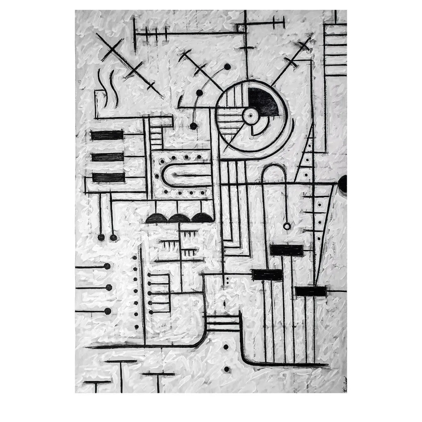 Identity in Abstraction II Painting