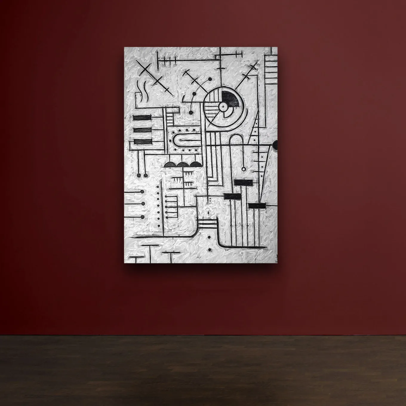 Identity in Abstraction II Painting