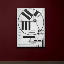 Identity in Abstraction IX Paintng