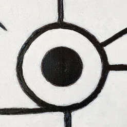 Identity in Abstraction IX Paintng