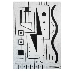 Identity in Abstraction VI Paintng