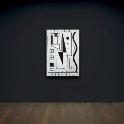 Identity in Abstraction VI Paintng