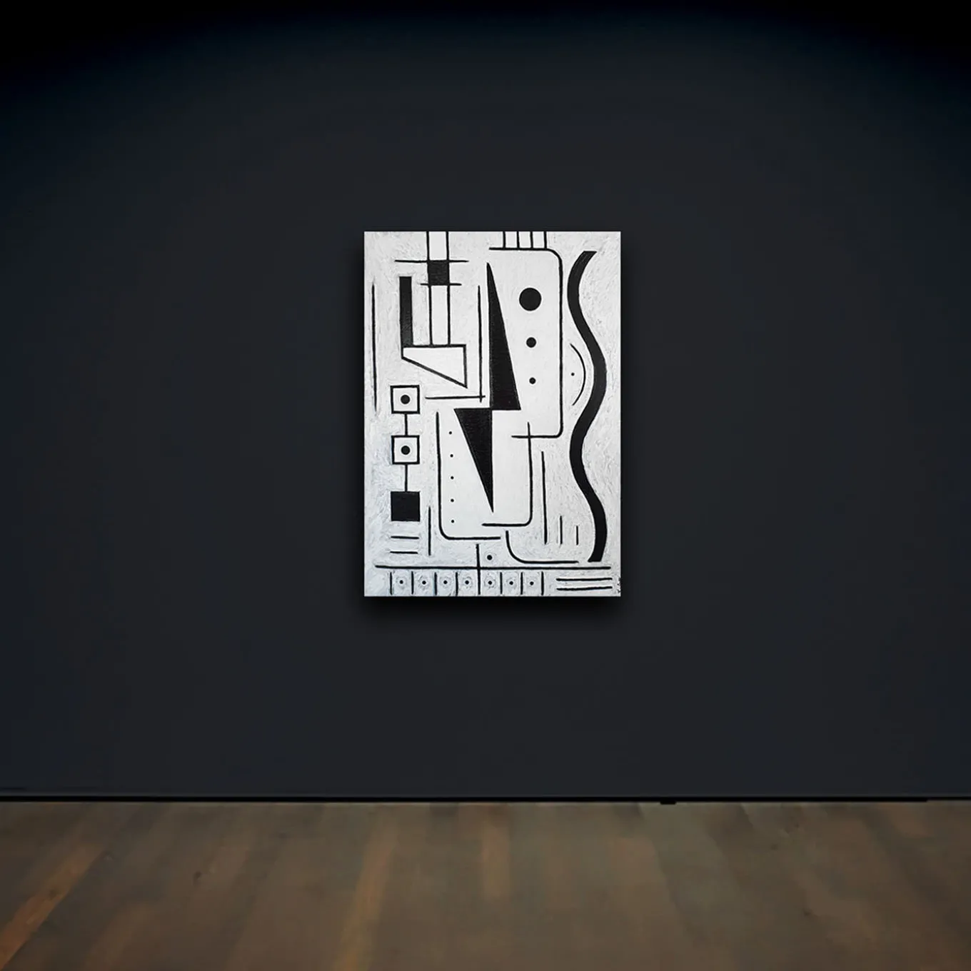 Identity in Abstraction VI Paintng