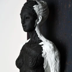 #Ihope Black Steel Sculpture