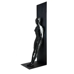 #Ihope Black Steel Sculpture