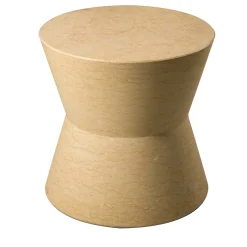 Ikona Stool in Giallo Egiziano Marble by Elisa Ossino