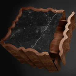 Il Pezzo 2 Black Nightstand