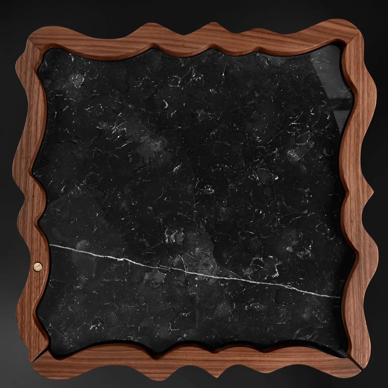 Il Pezzo 2 Black Nightstand