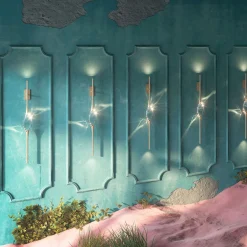 Il Pezzo 12 Gold Wall Sconce