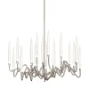 Il Pezzo 3 21-Lights Nickel Round Chandelier