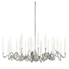 Il Pezzo 3 Nickel Round Chandelier