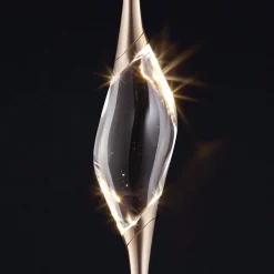 Il Pezzo 12 10-Pendants Satin Brass Staggered Chandelier