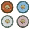 Il Viaggio di Nettuno Set of 4 Bread Plates by Luke Edward Hall