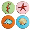Il Viaggio di Nettuno Set of 4 Coasters by Luke Edward Hall