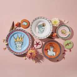 Il Viaggio di Nettuno Set of 4 Coasters by Luke Edward Hall