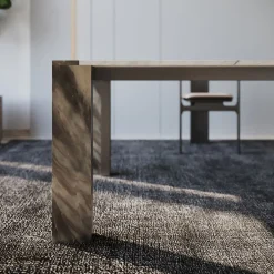 Ilan Multicolor Marbles With Metal Structure Dining Table