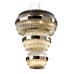 Imperial Round 3 Levels Chandelier