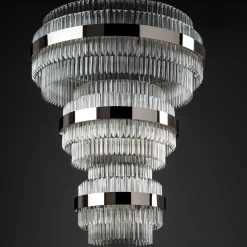 Imperial Round 3 Levels Chandelier