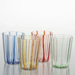 Impilabile Red Stripes Glass