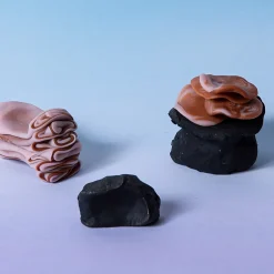 Impronta Set of 4 Black Door Knobs #4 by Nicole Valenti