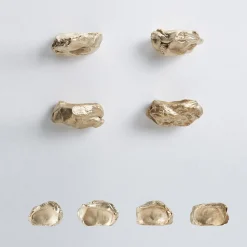 Impronta Set of 4 Brass Door Knobs #2 by Nicole Valenti