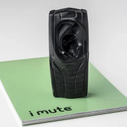 iMute Black Sculpture