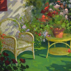 In Giardino Painting by Renato Criscuolo
