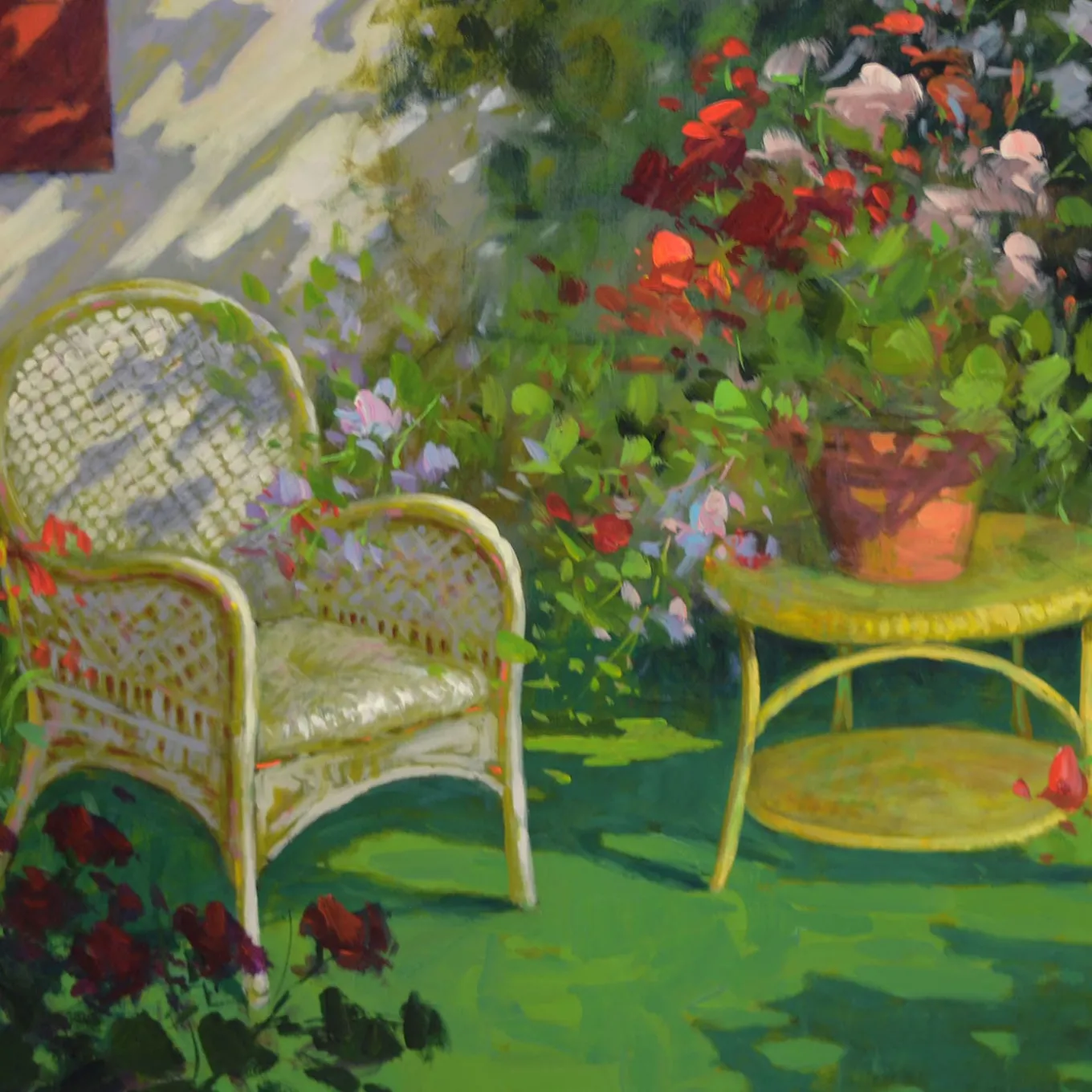 In Giardino Painting by Renato Criscuolo