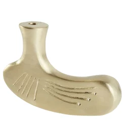 Inca Evolution Set of 4 Brass Door Knobs #2 by Nicole Valenti