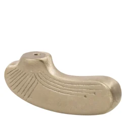 Inca Set of 4 Brass Door Knobs #3 by Nicole Valenti