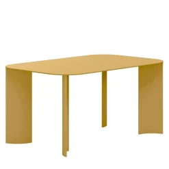 India Medium Rectangular Metal Outdoor Dining Table