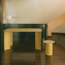 India Medium Rectangular Metal Outdoor Dining Table