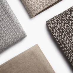 Indianina Gray 100% Cashmere Blanket