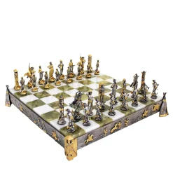 Indians Vs Cowboys Chess Set