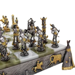Indians Vs Cowboys Chess Set